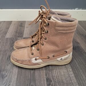 Sperry Top-Sider Women's Hikerfish Lace Up MidCalf Boots Size *8.5-9